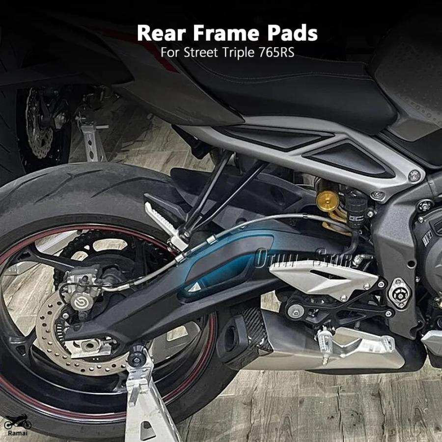 並行輸入品】 ストリート トリプル 765 RS バイク ブラック リア