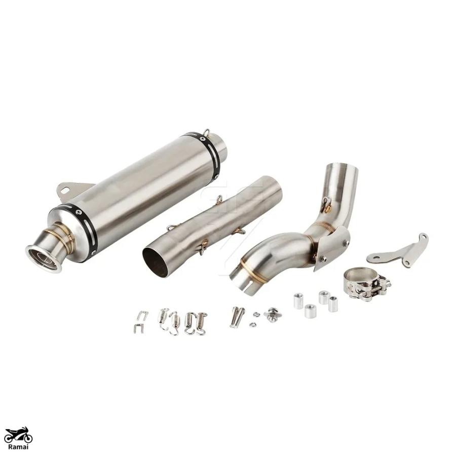 並行輸入品 バイク エキゾースト 中間 パイプ マフラー ヤマハ テネレ 700 2019年 2020年 2021年 2022年 2023 T700 XTZ 700 カスタム パーツ_3