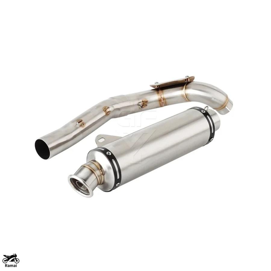 並行輸入品 バイク エキゾースト 中間 パイプ マフラー ヤマハ テネレ 700 2019年 2020年 2021年 2022年 2023 T700 XTZ 700 カスタム パーツ_5