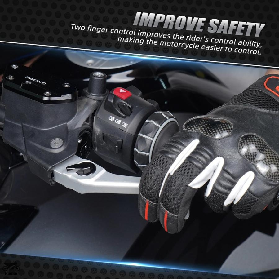 並行輸入品】 NICECNC ショートy ブレーキ クラッチ レバー BMW