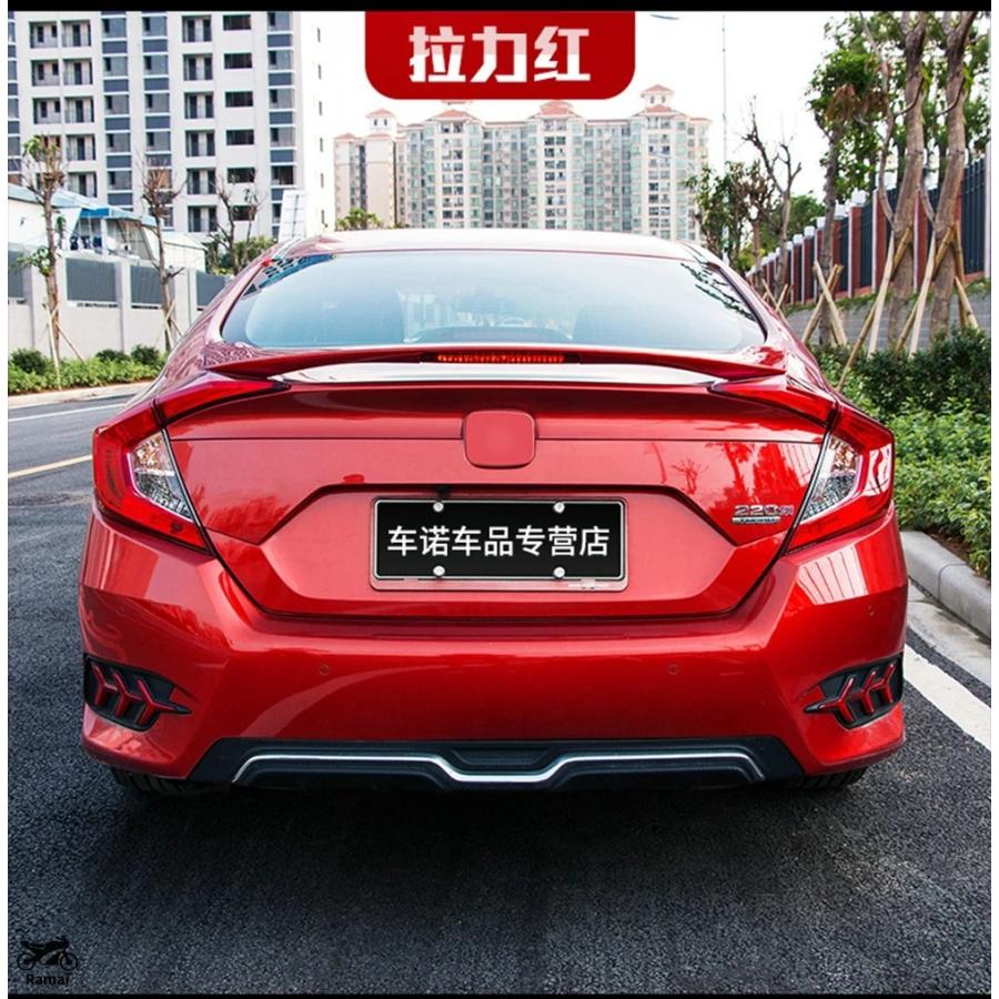 並行輸入品】 未塗装 リア トランク ウィング スポイラー ホンダ