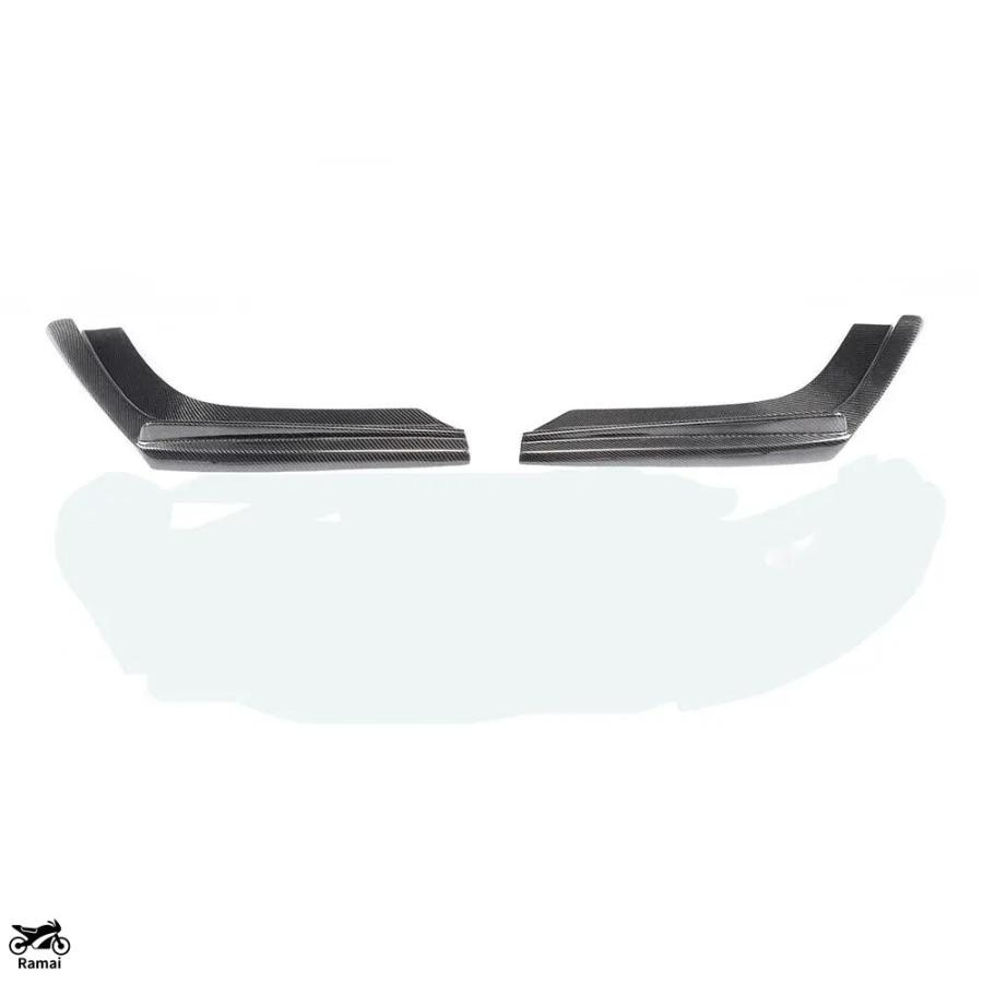 並行輸入品 2P カーボン リア バンパー スポイラー スプリッター サイド コーナー カバー BMW F80 M3 F82 F83 M4 2015年-2020年 カスタム パーツ_2