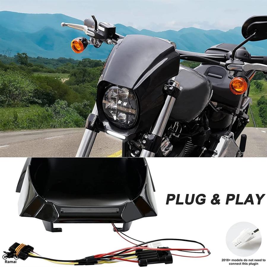 ハーレー LEDヘッドライト LEDフロントウインカーセット ハーレー LEDヘッドライト LEDフロントウインカーセット Amazon