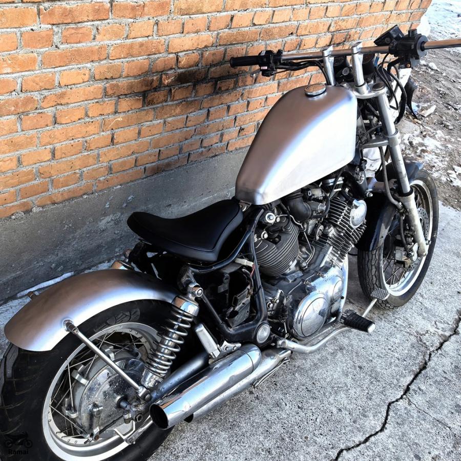 並行輸入品】 10L バイク ハンドmade ガソリン オイル タンク ヤマハ