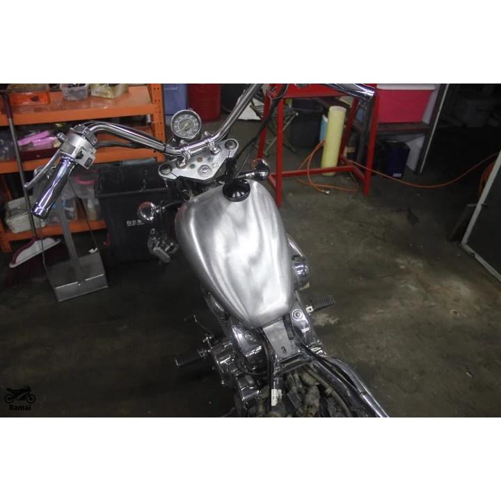 並行輸入品】 10L バイク ハンドmade ガソリン タンク W/ キャップ