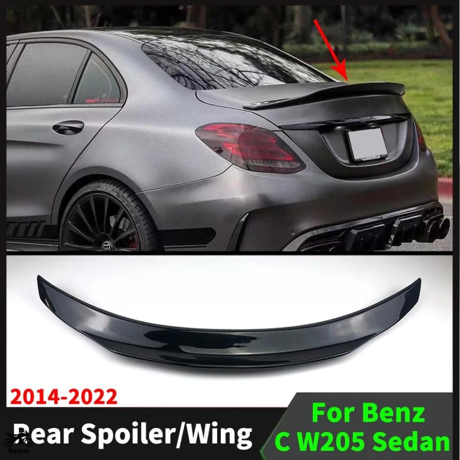 メルセデスベンツ W205 Cクラス C63トランクスポイラー純正AMG Mercedes-Benz ベンツ Cクラス W205 C200 C260 C300 C43 C63