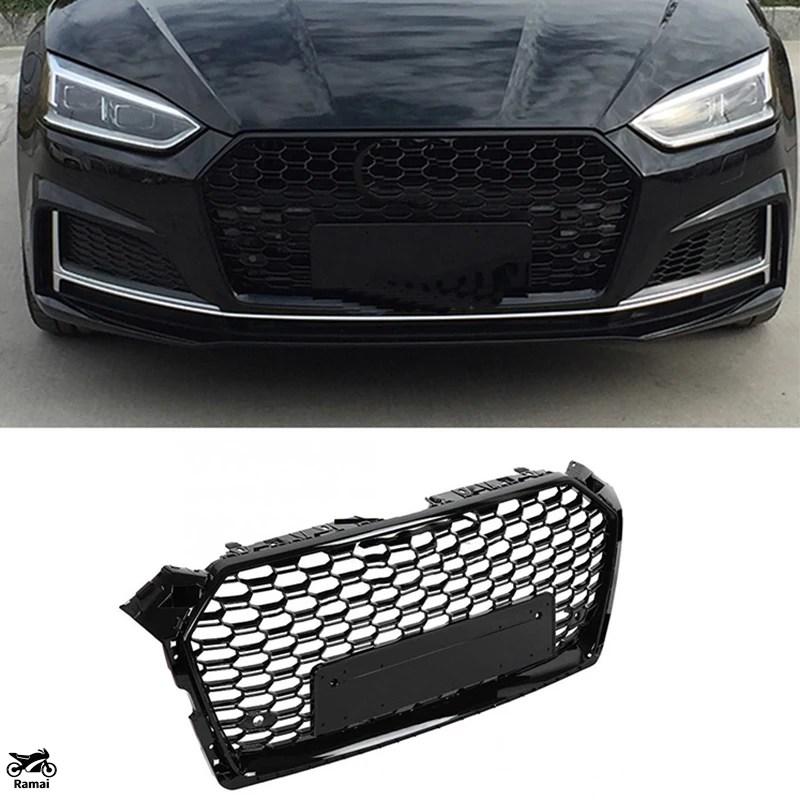 アウディ★S5 B9 フロントグリル 美品 並行輸入品 アウディ A5 S5 B9 Sライン 2017年-2019年 ブラック