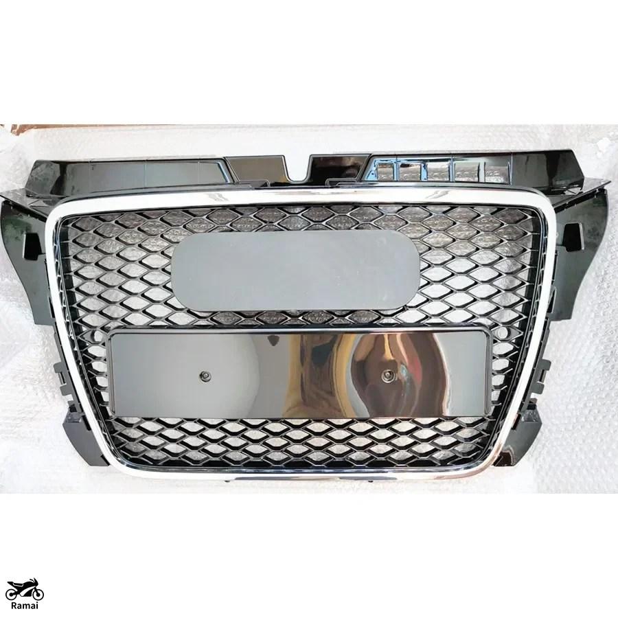 【並行輸入品】 RS3 フロント スポーツ Hex メッシュ ハニカム フード グリル アウディ A3/S3 8P 2009年 2010年 2011年 2012年 - 2013年 カスタム パーツの画像