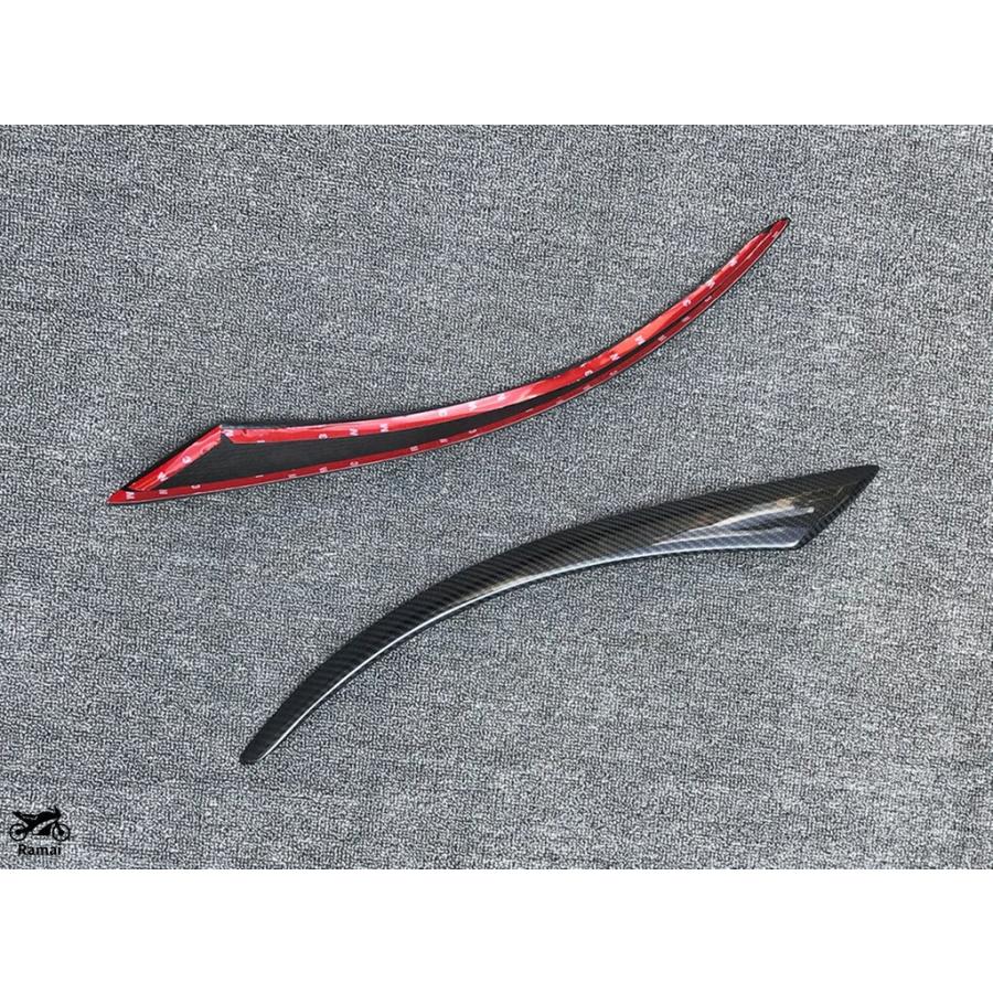 並行輸入品 向こう正面 アイライン 前照灯 アイライン 上端 ともし火 取りまかなう B ステッカー 炭素 ボルボ S40 V50 2004年-2012年 カスタム 一部分