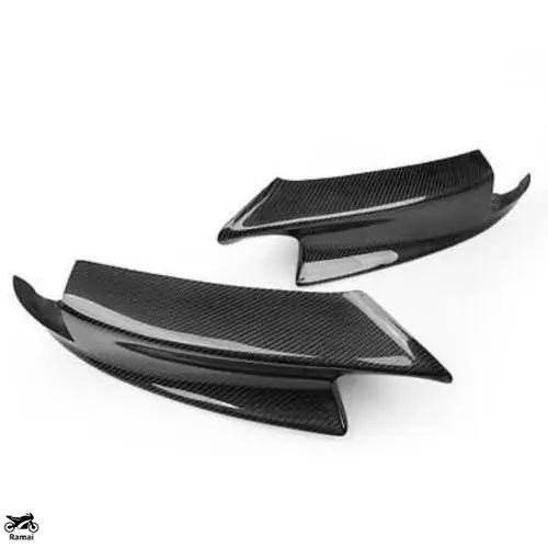 並行輸入品 2P 炭素 向こう正面 下唇 スポイラー 側面 バンパー BMW E90 E92 AA E90 M3 サルーン 2007年-2013年 カスタム 一部分