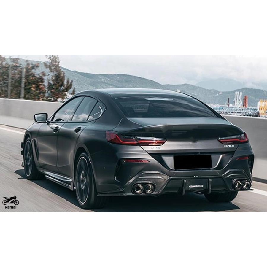 並行輸入品 リア スポイラー ウィング リップ トランク フラップ スプリッター BMW 8 シリーズ G16 F93 M8 4 ドア セダン 2020年-2022年 CS カスタム パー_5