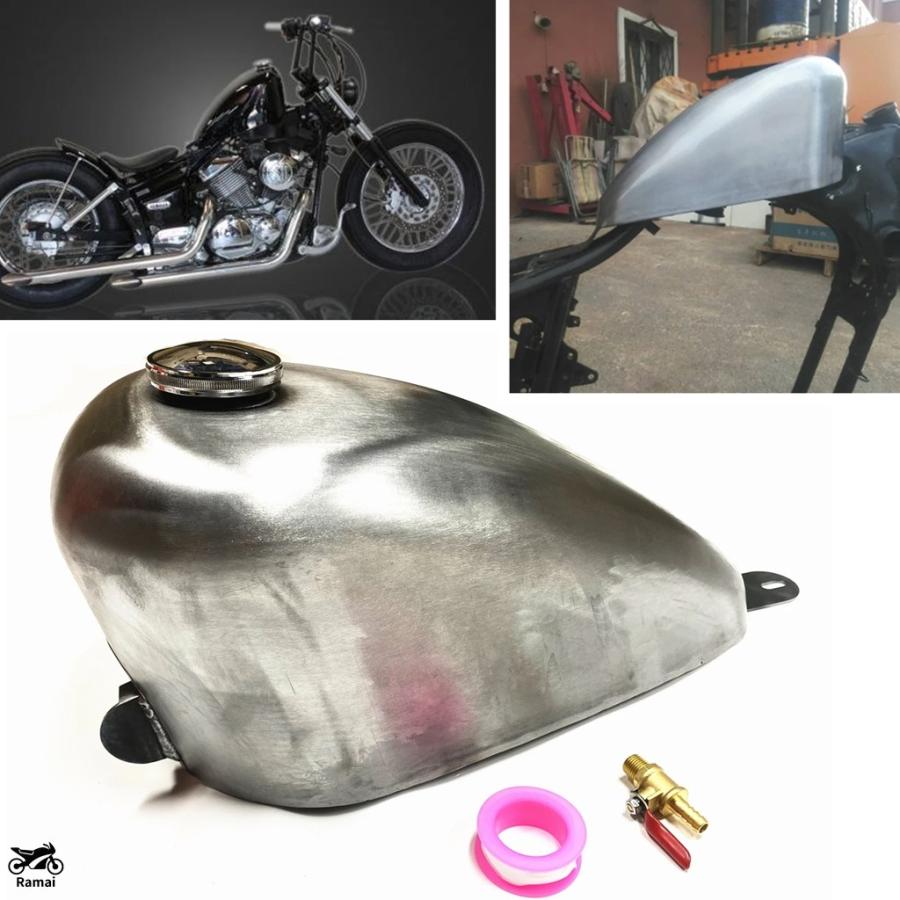ビラーゴ250 燃料タンク 並行輸入品】 7L ガソリン タンク ヤマハ ビラーゴ XV250 キャップ