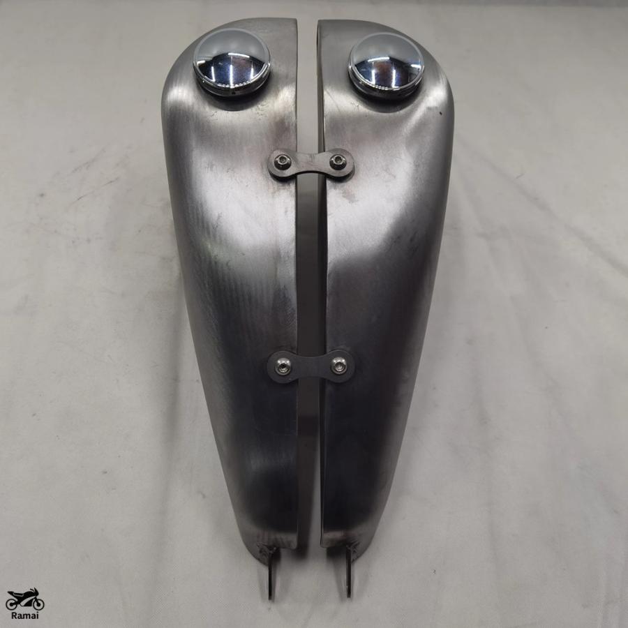並行輸入品】 10L バイク ガソリン タンク ハーレー ダイナ 未塗装