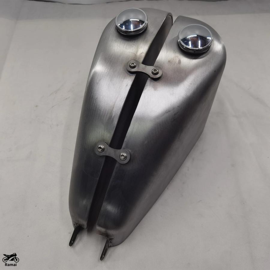 並行輸入品】 10L バイク ガソリン タンク ハーレー ダイナ 未塗装
