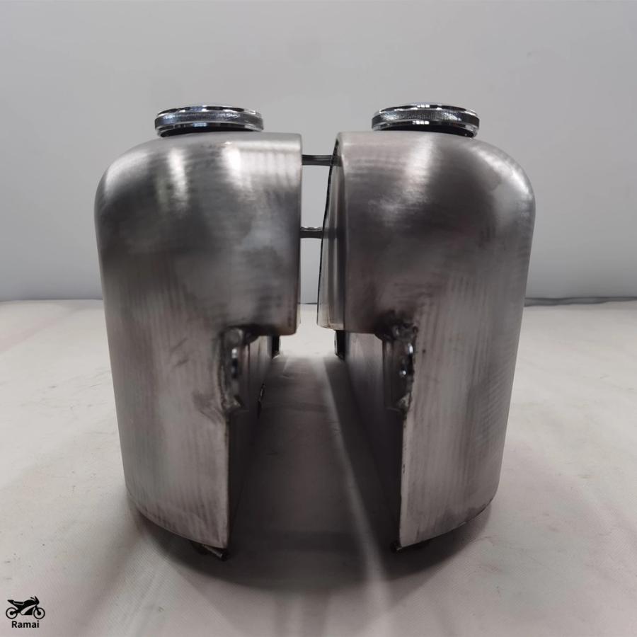 並行輸入品】 10L バイク ガソリン タンク ハーレー ダイナ 未塗装
