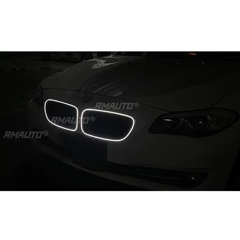 並行輸入品 LED フロント レーシング フェイスリフト ラジエーター グリル BMW 5 シリーズ F10 F11 F18 2010年-2017年 フロント バンパー レーシング グリ_6