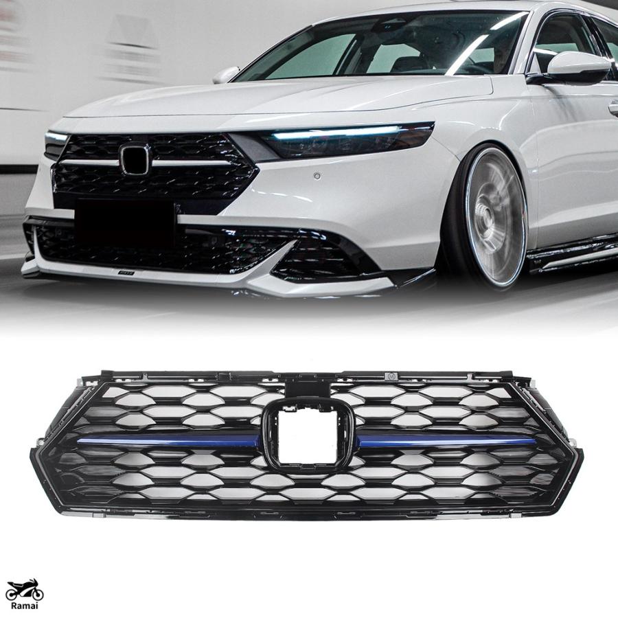 並行輸入品】 YOFER フロント グリル レーシング ホンダ アコード 1 11