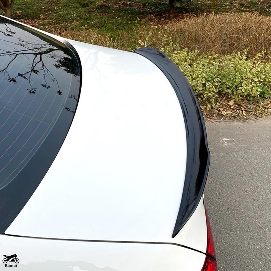 並行輸入品 ベンツ A クラス W177 A180 A200 A220 A35 AMG セダン 4 ドア 2019年-2024 リア トランク スポイラー ウィング テールゲート スプリッター リッ_5