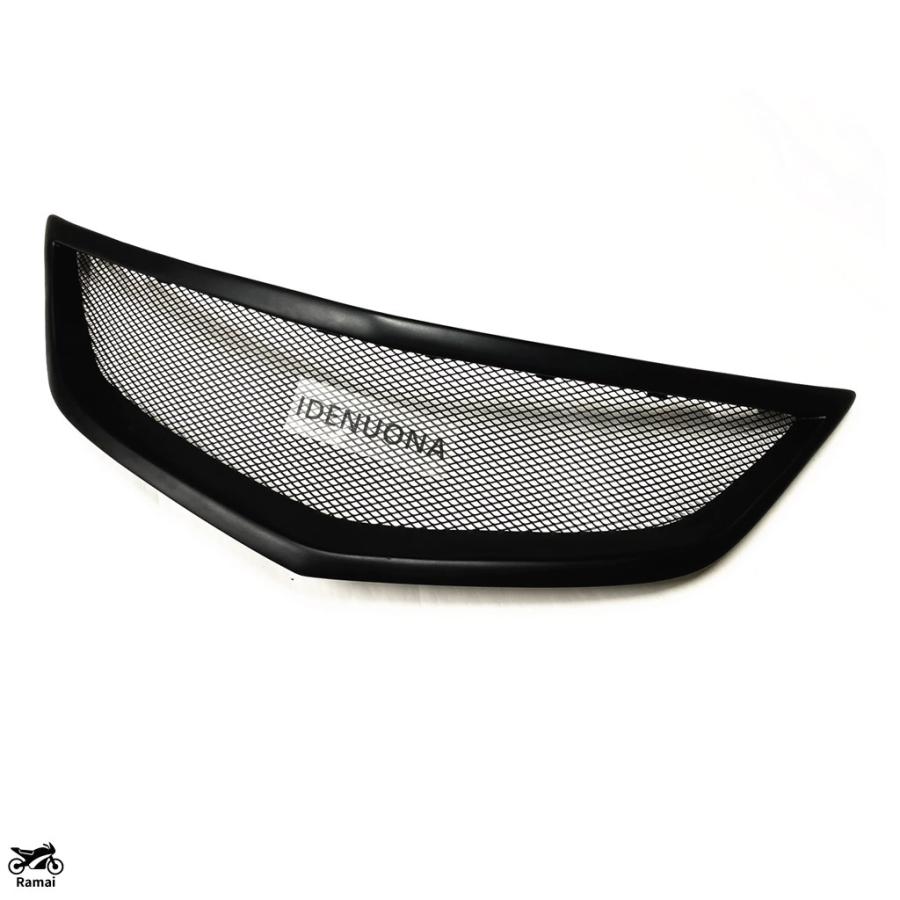 【並行輸入品】 フロント グリル グリル アキュラ ILX 2013年- 2014年 2015年 4 ドア カーボン/ガラス ハニカム バンパー フード メッシュ キット カスタム パの画像