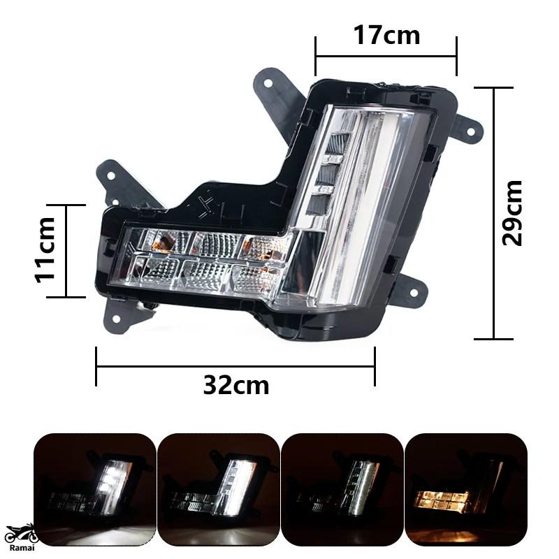 【並行輸入品】 キャデラック Escalade /ESV 2015年-2020年 フロント バンパー DRL フォグ ランプ ヘッドライト Position ライト 84575579 84575580 カスタムの画像
