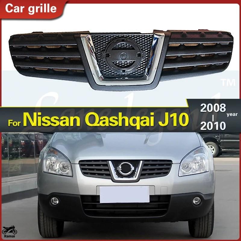 並行輸入品 ニッサン キャシュカイ J10 2008年-2013年 キャシュカイ J11 2014年-2022年 Envアイアンment 製造al フロント グリル レーシング グリル 1PC カ_8