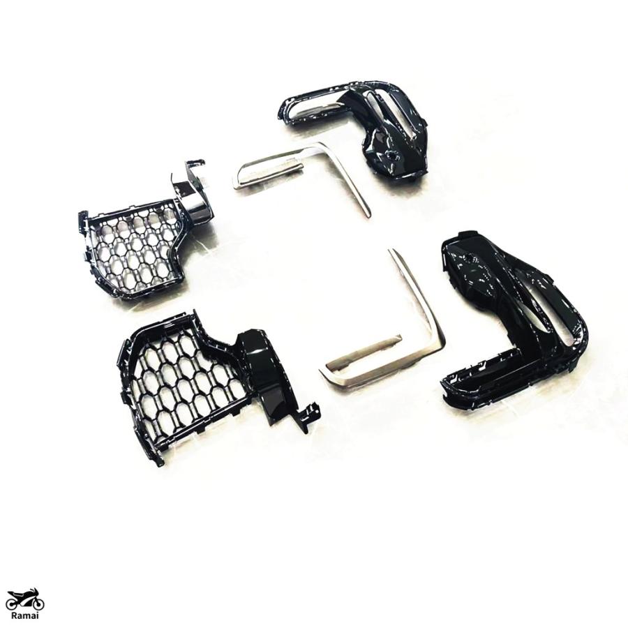 【並行輸入品】 フロント バンパー フォグ ライト エアベント グリル フレーム Cerium カバー B ランプ インテーク グリル BMW X5 G05 2019年 2020年 2021年 2の画像