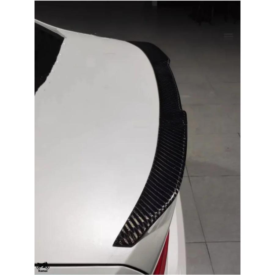並行輸入品 テール ウィング BMW 3 シリーズ E90 2005年-2011年 リア スポイラー トランク ウィング リップ No pung requiレッド カスタム パーツ_7