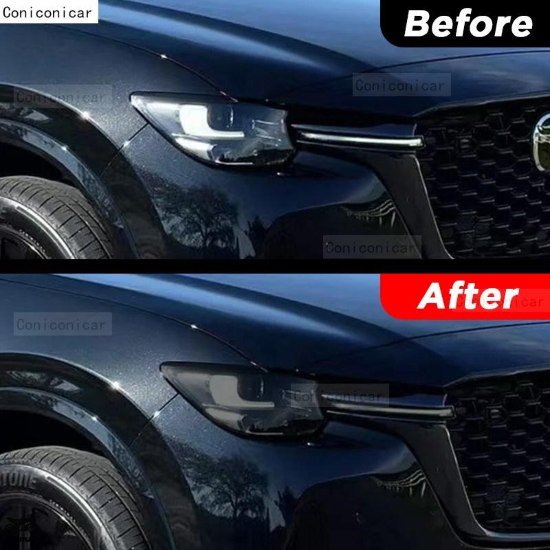 並行輸入品】 マツダ CX-60 2024 CX60 ヘッドライト 傷 TPU PPF 保護