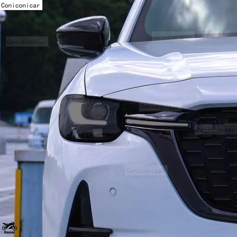 マツダcx60ヘッドライト R 並行輸入品】 マツダ CX-60 2024 CX60 ヘッドライト 傷 TPU PPF 保護