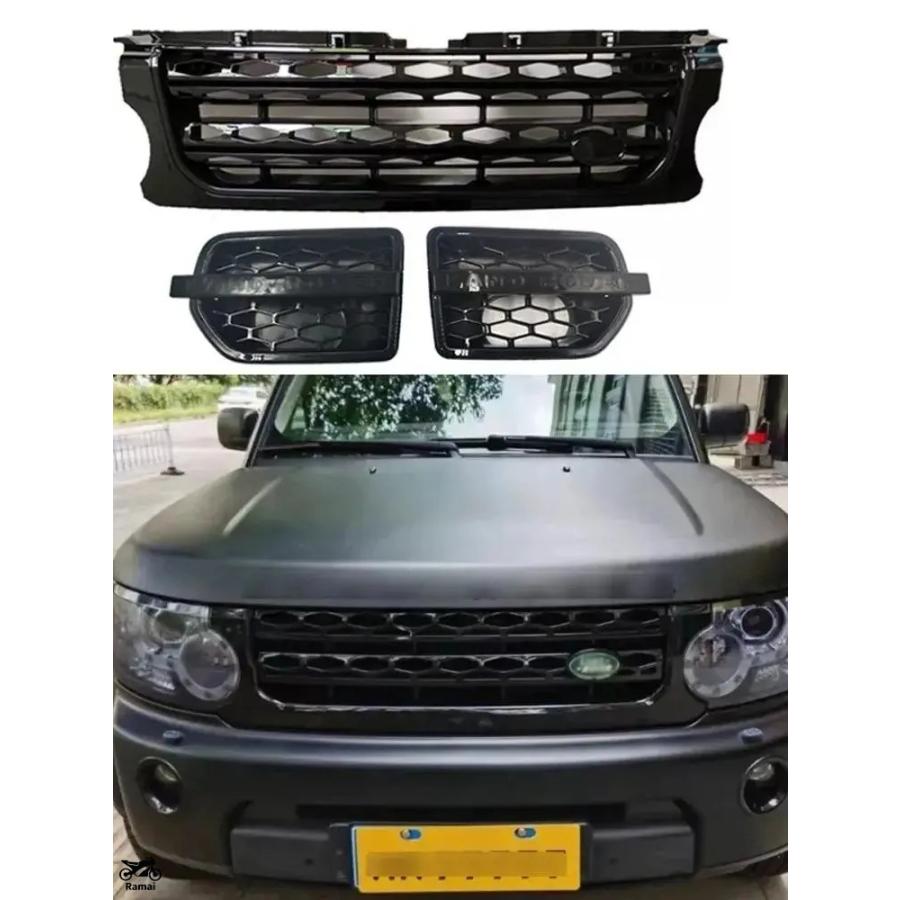 ランドローバー　ヘッドライトスイッチ　新品未使用 並行輸入品】 3P フロント グリル メッシュ サイド ベント LR