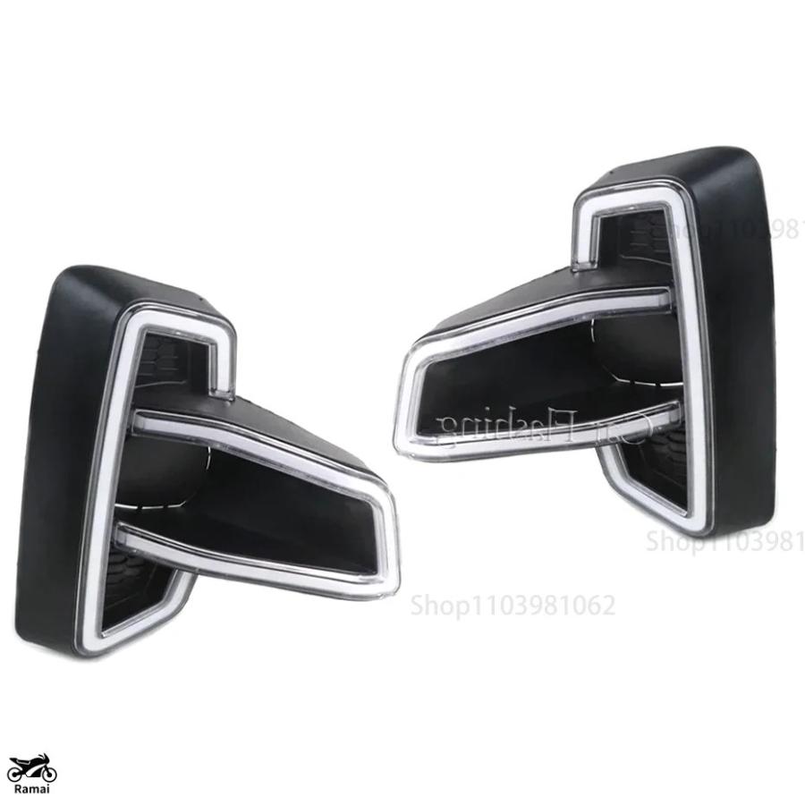 2P LED デイライト 走行 ライト トヨタ ハイラックス レボ?ロッコ 2018