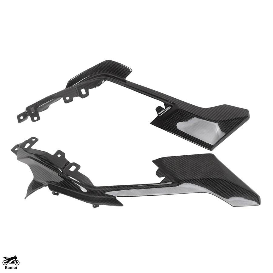 並行輸入品 バイク カーボン アンダー タンク サイド フェアリング