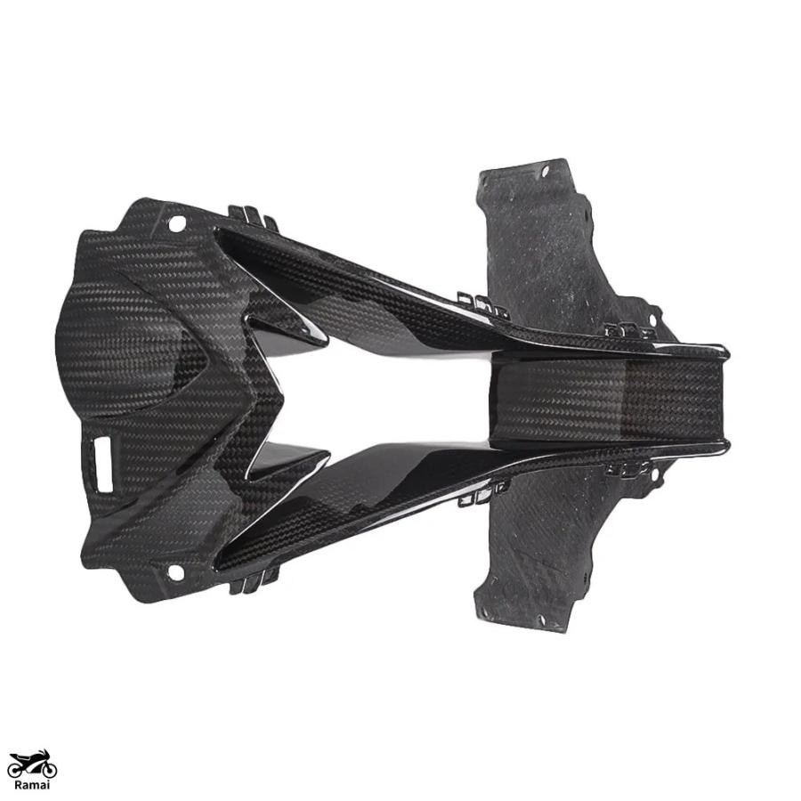 カーボンファイバーアッパーセンターノーズエアインテークラムフェア