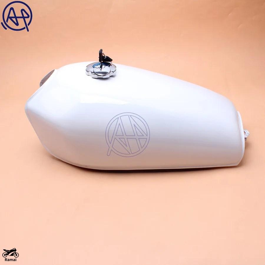 並行輸入品】 9L 2.4 Gal バイク ガソリン オイル タンク カフェ
