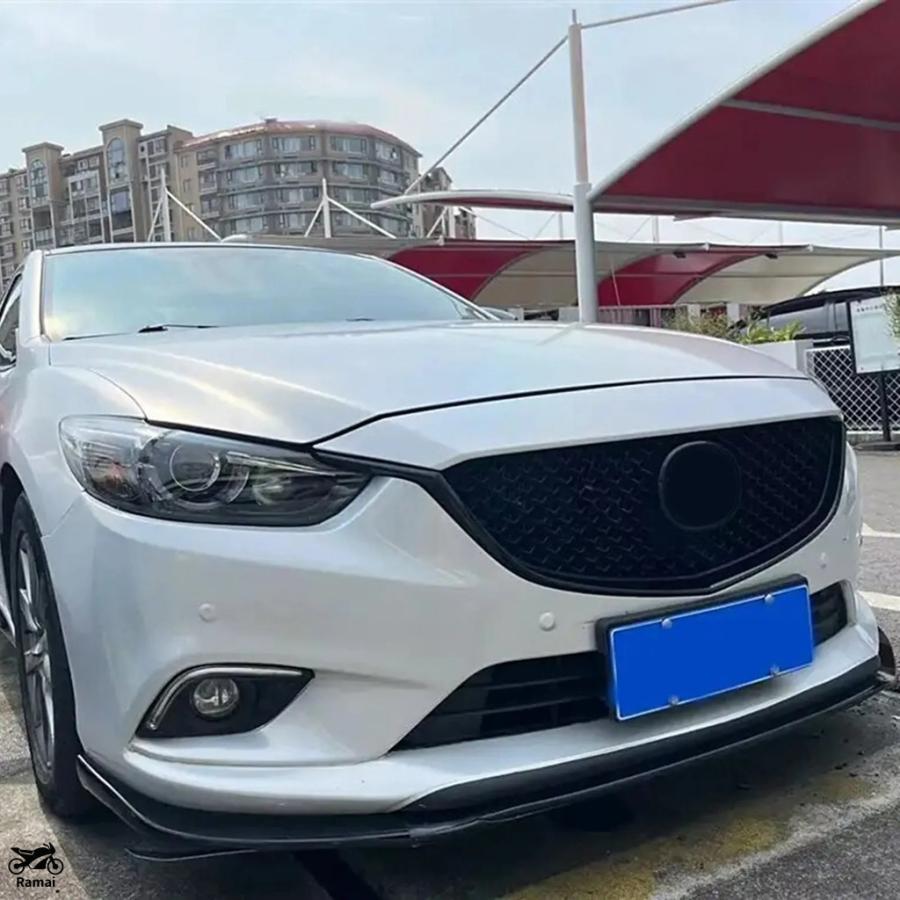 並行輸入品】 ハニカム フロント バンパー グリル メッシュ マツダ 6