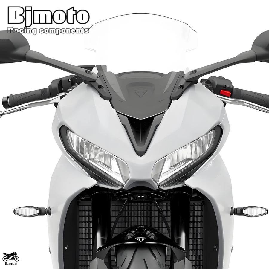 バイクのフロントガラスの風 Trident660 2021 2022 2023 用のオートバイ部品 風防 ウィンドスクリーン(Smo Amazon | For デイトナ 660 Day.tona 660 デイトナ 660 2024 オートバイ フロントスクリーン 風防フェアリング 風防バッフル  風防ディフレクター (グレー) | スクリーン本体 | 車＆バイク 