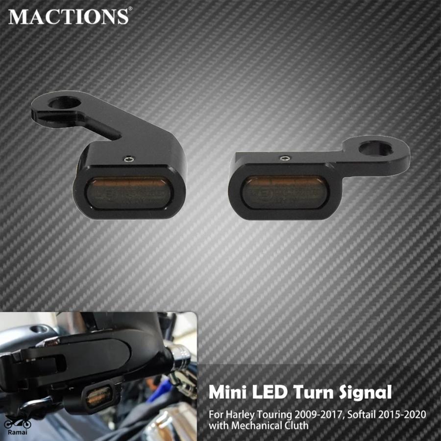 並行輸入品 バイク ミニ LED ウィンカー E マーク スモーク レンズ