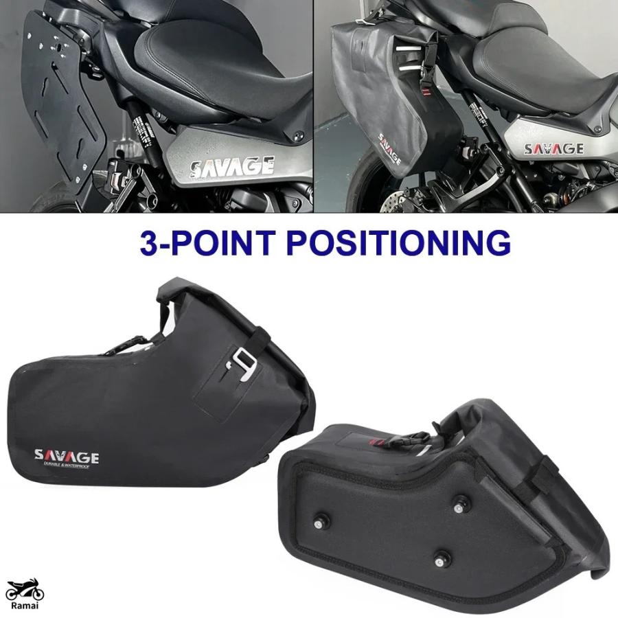 並行輸入品】 ヤマハ トレーサー 9GT 2025 サイド ボックス サドル