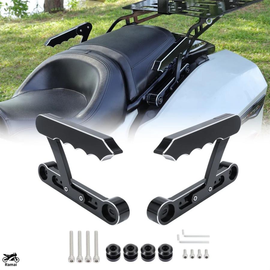 並行輸入品】 調整可 バイク アームレスト コンソール リア アーム