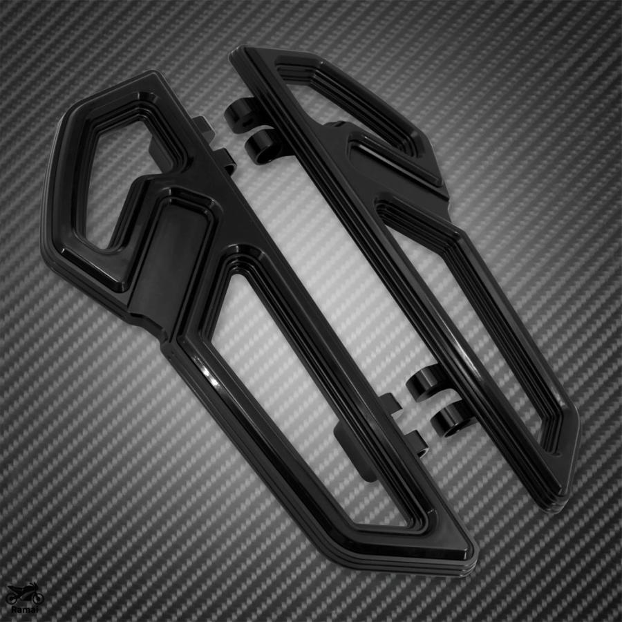 並行輸入品 バイク フロント リア フットペグ ドライブr フット ボード ペダル Floorboard ハーレー ツーリング Road エレクトラグライド ソフテイル 2000_8