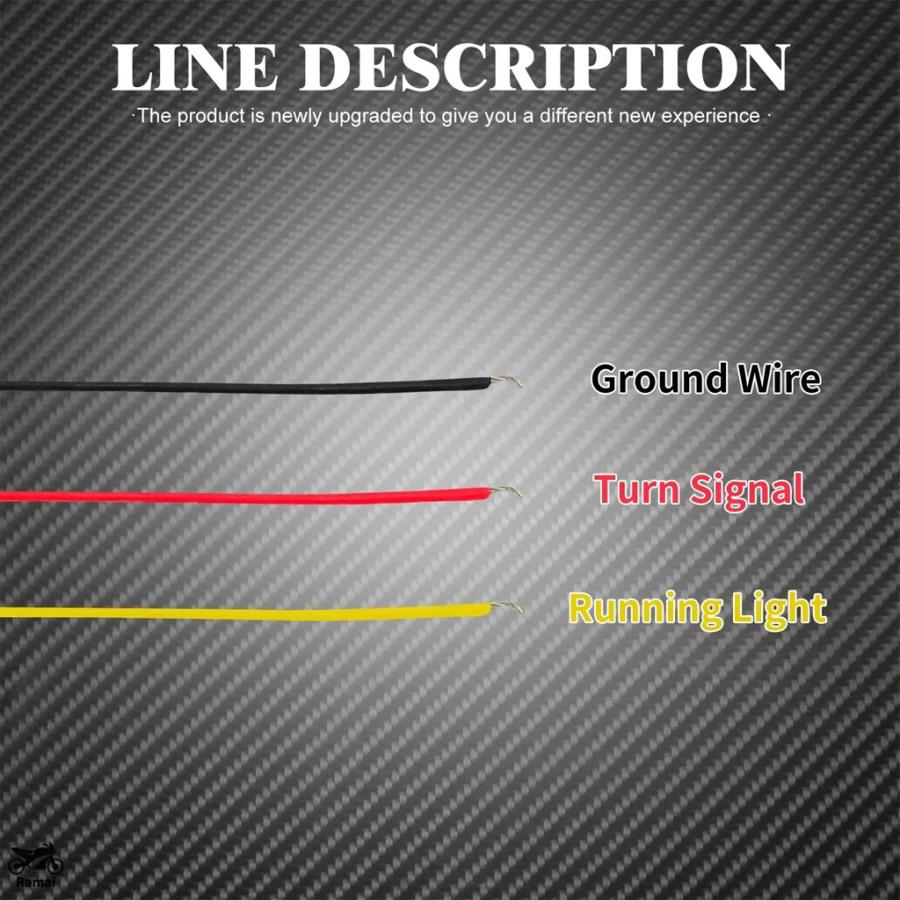 並行輸入品 バイク LED インジケータ― ライト フロント フォーク ショック アブソーバー サスペンション ダウンサスs アンバー オレンジ ランプ E-マーク |  | 05