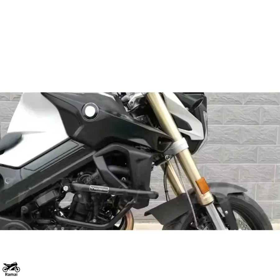 並行輸入品 ALLGT バイク エンジン クラッシュバー プロテクト BMW F800R 2010年 2011年 2012年 2013年 2014年 2015年 ブラック カスタム パーツ_5