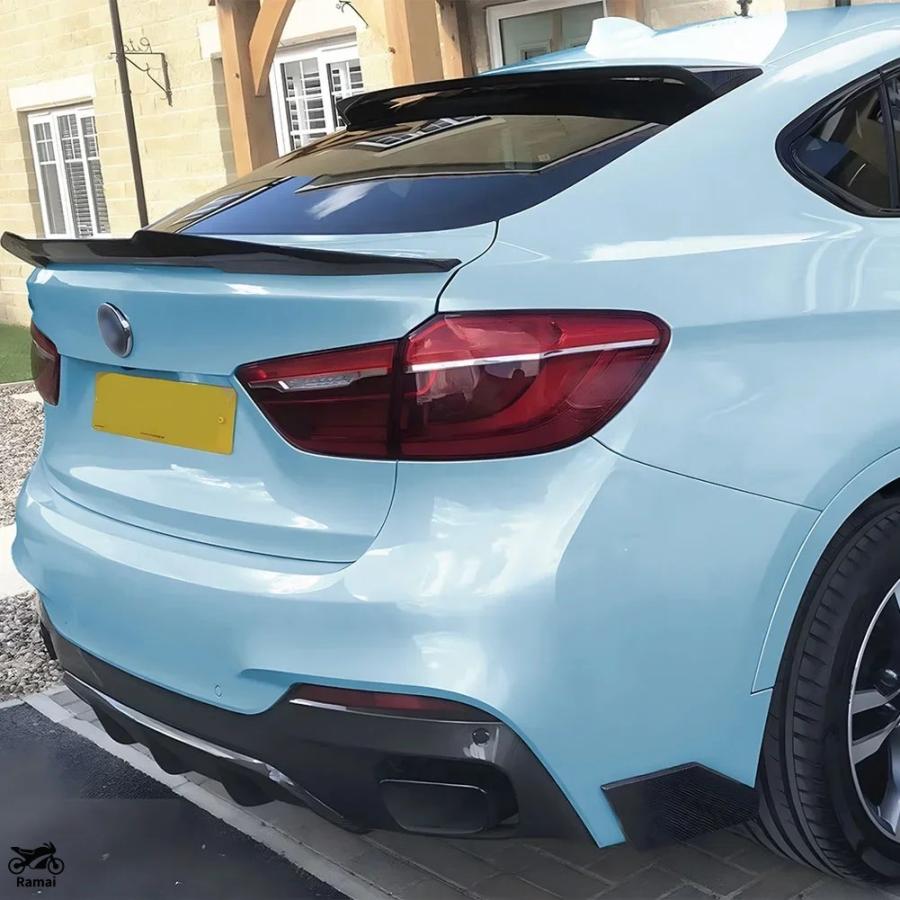 並行輸入品 リア バンパー デュフューザー リア バンパー コーナー BMW X6 F16 xドライブ28i 35i 50i 2015年-2019年 M スポーツ MP リア リップ デュフュー_6