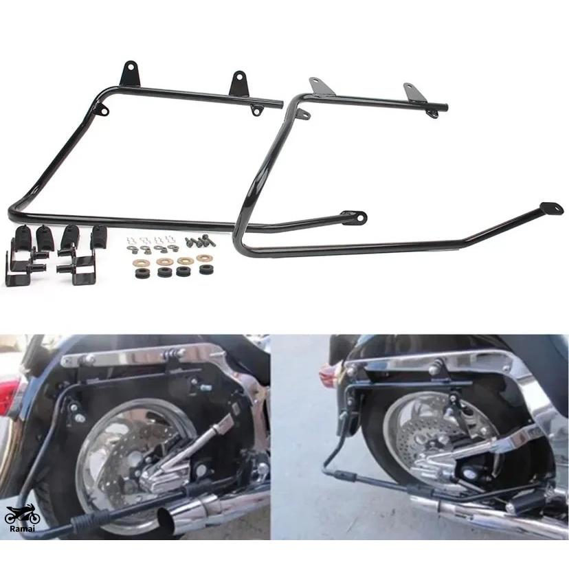 並行輸入品 バイク エンジン ガード クラッシュバー プロテクト ハーレー ソフテイル モデル 2009年 2010年 2011年 2012年 2013年 ブラック カスタム パー_2