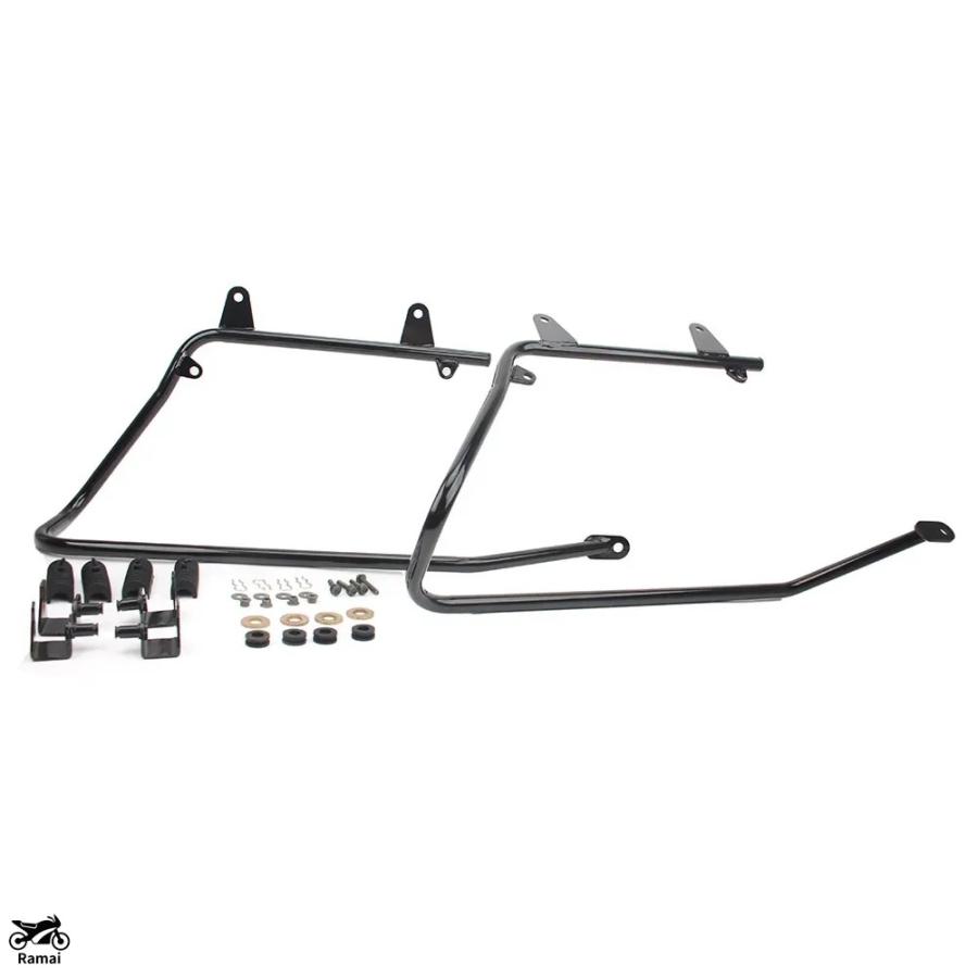 並行輸入品 バイク エンジン ガード クラッシュバー プロテクト ハーレー ソフテイル モデル 2009年 2010年 2011年 2012年 2013年 ブラック カスタム パー_4