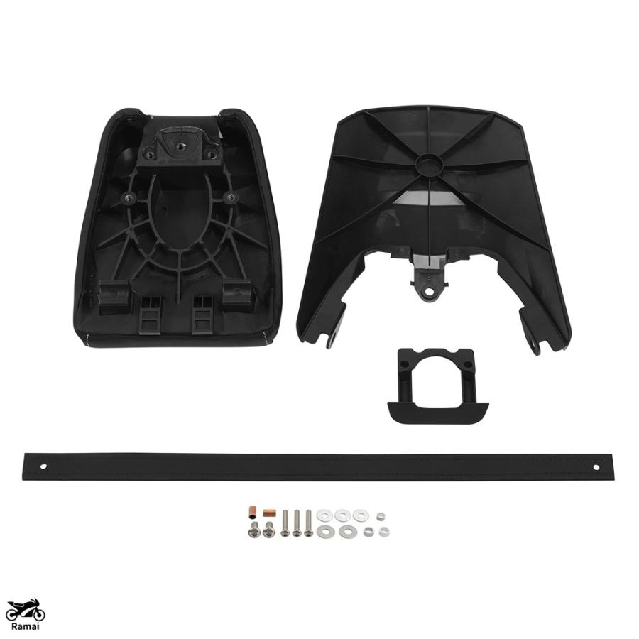 並行輸入品】 バイク シート ＆ バックレスト フェンダー ハーレー