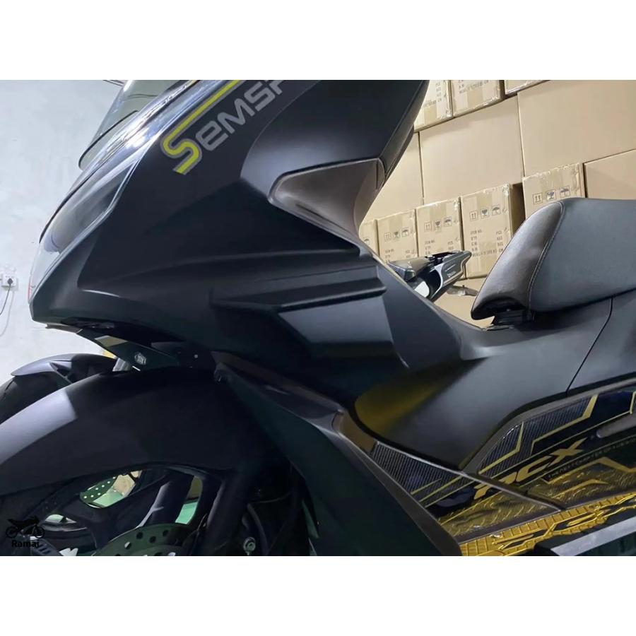 並行輸入品 SEMSPEED カーボン ブラック ホンダ PCX160 PCX 125 2021年 