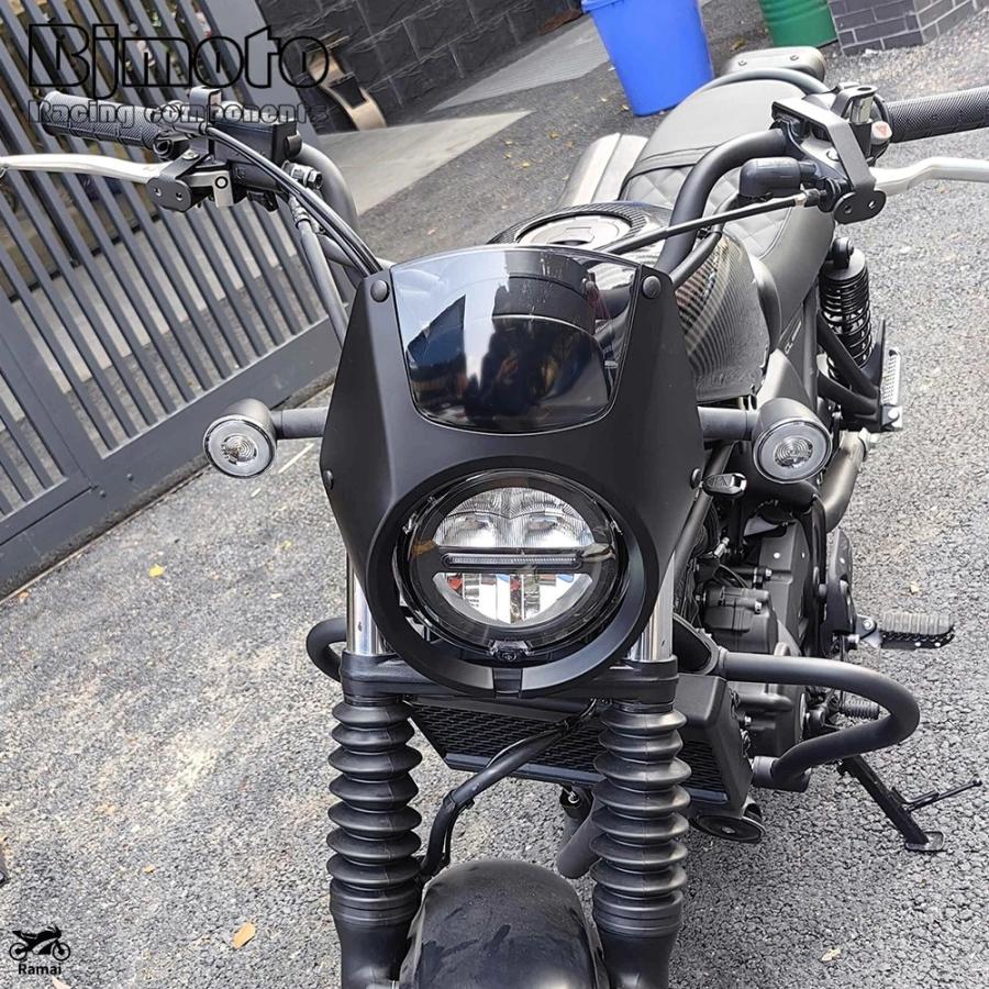 ヘッドライトフェアリングフロントカウルマスクカバーCL250 CL500 並行輸入品 CL/SCL 250 300 500 ヘッドライト フェアリング カウル