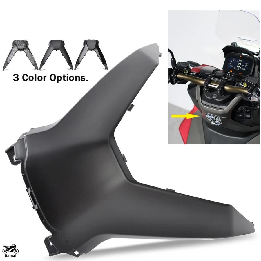 並行輸入品 ADV 160 フロント トップ カバー ブラック ボディwork