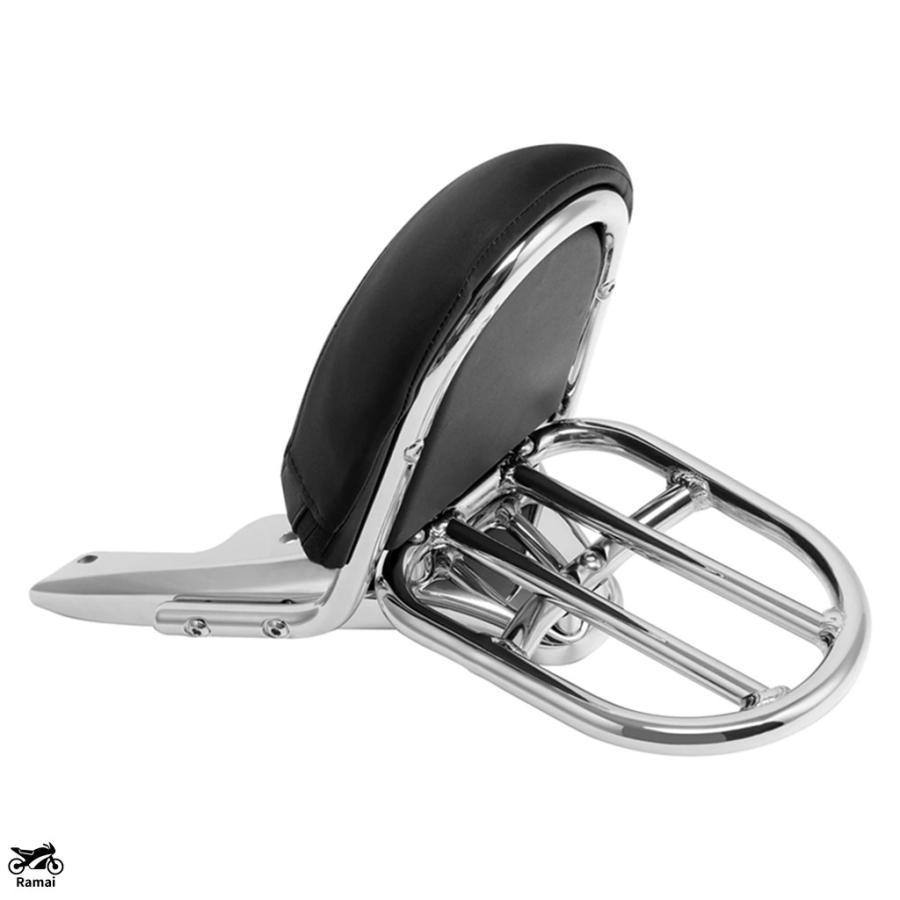 並行輸入品 バイク バックレスト ラゲッジ ラック Sissy プレート ハーレー Vロッド VRSC VRSCA VRSCB VRSCD Night ロッド 2002年-2006年 VRSCSE 2005年 カ |  | 05